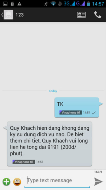 Cách kiểm tra dịch vụ Vinaphone đã đăng ký