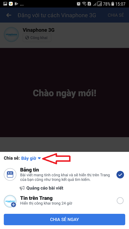 Cách hẹn giờ đăng bài tự động trên Facebook