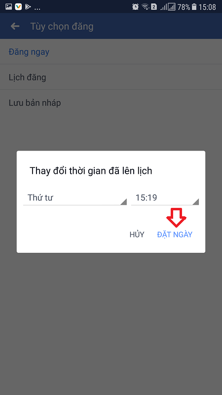 Cách hẹn giờ đăng bài tự động trên Facebook 