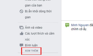 Cach tim lai video da xem tren facebook