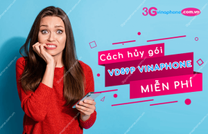 Cách hủy gói VD89P VinaPhone