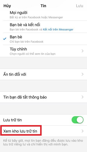 cach xem lai story tren Messenger nhu the nao