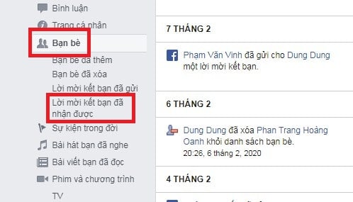 xem ai da gui loi moi ket ban facebook bang may tinh