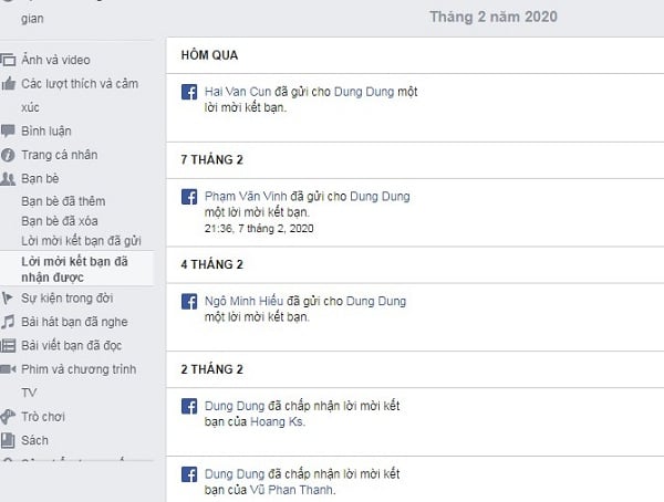 xem ai da gui loi moi ket ban facebook cho ban