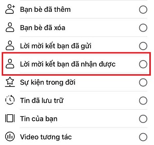 Cac buoc xem ai da gui loi moi ket ban tren facebook cho ban