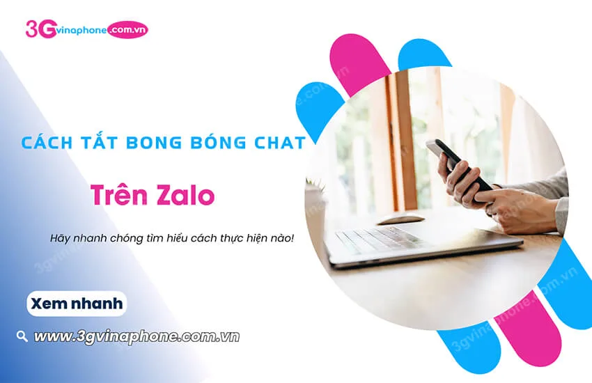 tat bong bong chat tren zalo nhanh