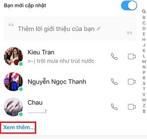 Cach nhan biet ai dang online tren zalo