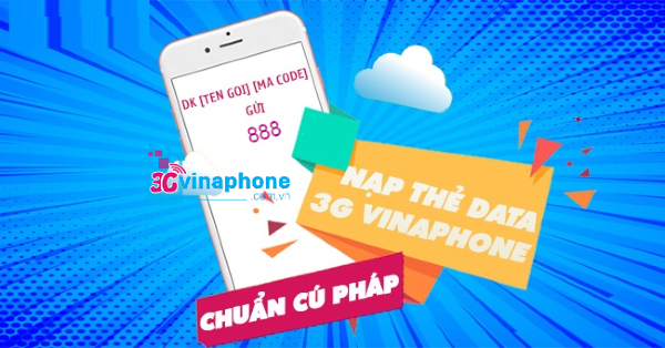 cach nap the data 3g vinaphone