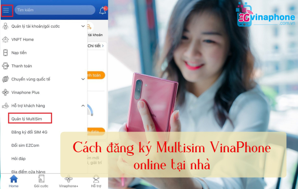 cach dang ky multi sim vina tai nha