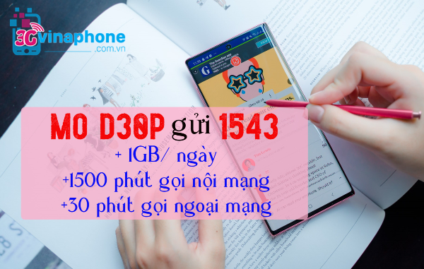 dang ky goi d30p vinaphone goi d30p vinaphone