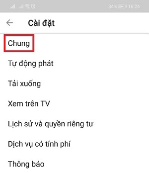 doi quoc gia youtube tren dien thoai sieu de