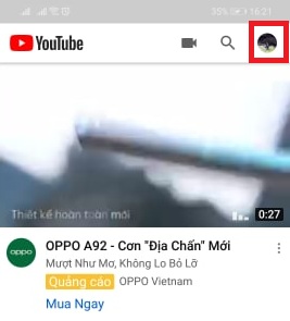 doi quoc gia youtube tren dien thoai Andoid