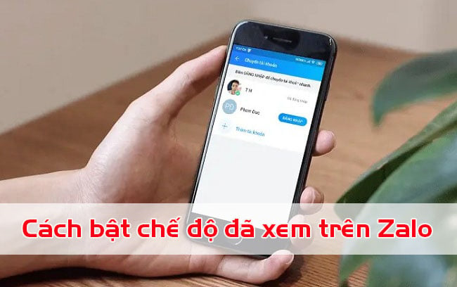 cach bat che do da xem tren zalo