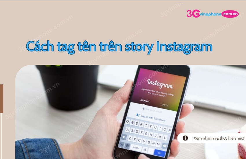 cach tag ten tren story instagram