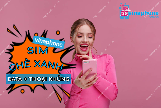 Sim chè xanh vinaphone