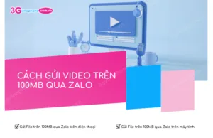 Cach gui video tren 100MB qua Zalo