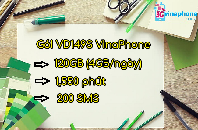 Đăng ký gói VD149S VinaPhone