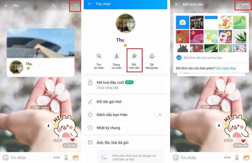 Làm thế nào thay đổi ảnh đại diện, ảnh nền trên Zalo | Tech12h