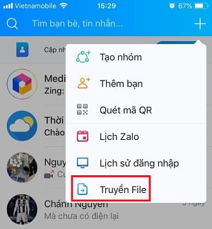 gui anh qua zalo cho chinh minh don gian