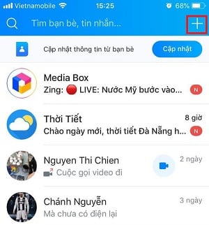 gui anh qua zalo cho chinh minh