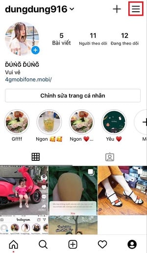 xem lai video truc tiep tren instagram