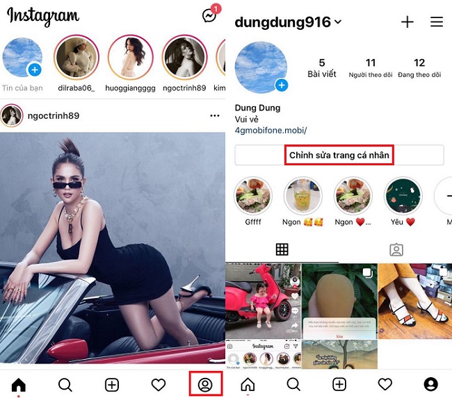 Cách đặt biệt danh cho người khác trên Instagram