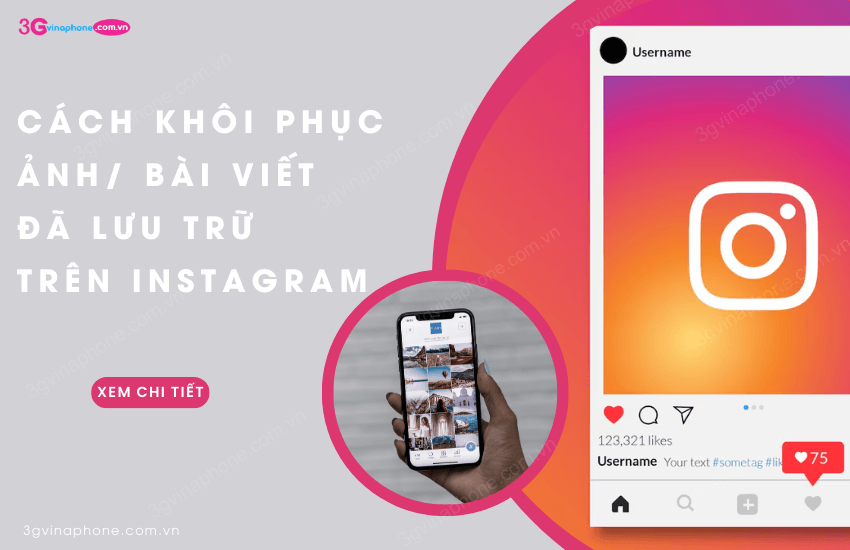 cách xem bài viết lưu trữ trên instagram