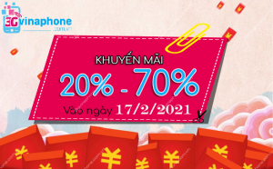 vinaphone khuyen mai 20 70 vao ngay 17 2 2021