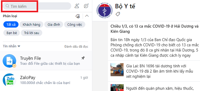 bo an tin nhan zalo tren may tinh