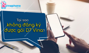 không đăng ký được gói D7 VinaPhone