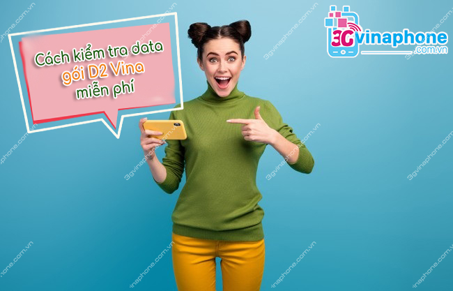 kiểm tra dung lượng gói D2 VinaPhone cách kiểm tra dung lượng gói D2 VinaPhone