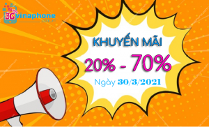 vinaphone khuyen mai 20 70 vao ngay 30 3 2021