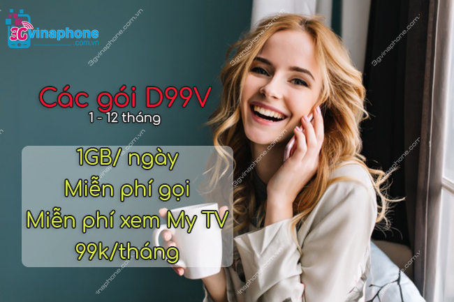 dang ky cac goi D99V VinaPhone nhu the nao Đăng ký các gói D99V VinaPhone