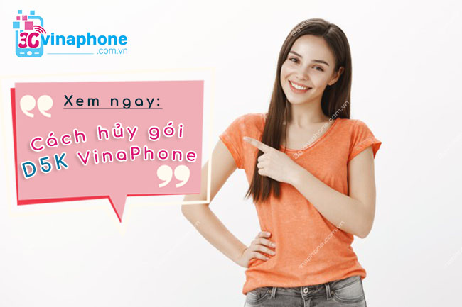 huy goi d5k vinaphone nhu the nao Cách huỷ gói cước D5K VinaPhone