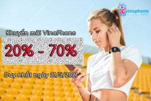 Khuyến mãi VinaPhone nạp thẻ ngày 21-5-2021