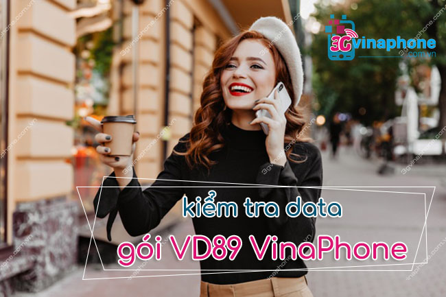 kiểm tra data gói cước vd89 vinaphone