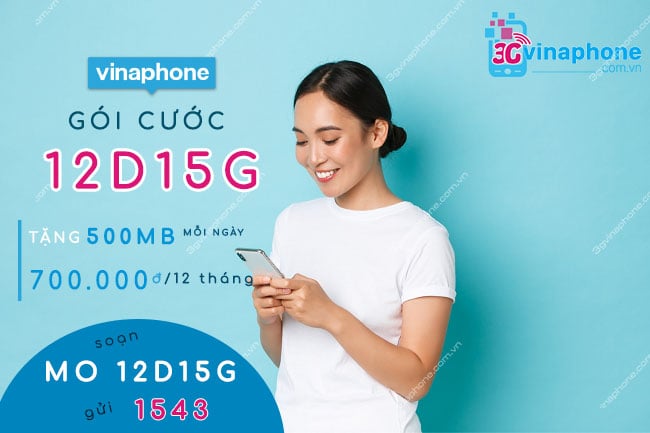 gói cước 12d15g vinaphone