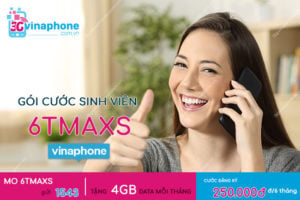 Gói cước 6MAXS VinaPhone