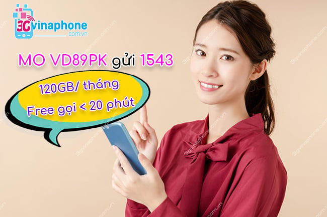 Gói cước VD89PK VinaPhone