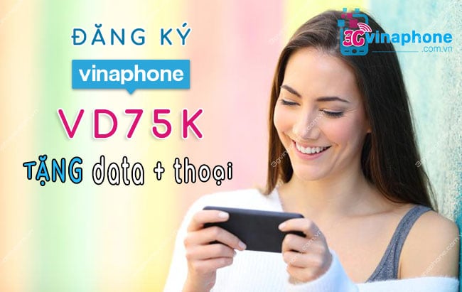 Đăng ký gói VD75 Vinaphone