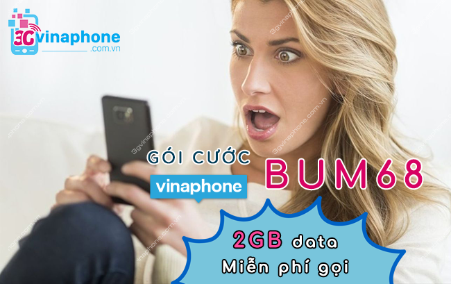 gói cước BUM68 VinaPhone