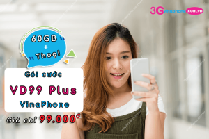 Gói cước VD99 Plus VinaPhone