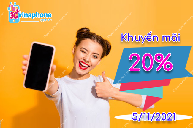 Khuyến mãi VinaPhone ngày 5/11/2021