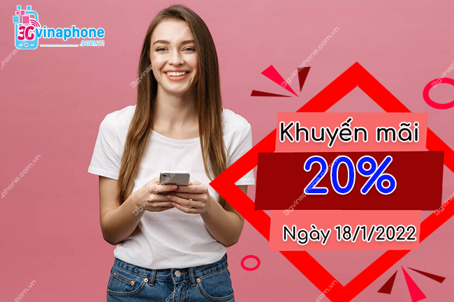 Khuyến mãi nạp tiền VinaPhone