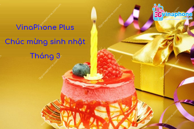 Vina mừng sinh nhật tháng 3