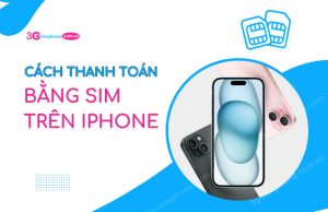 Cach thanh toan bang sim tren iPhone