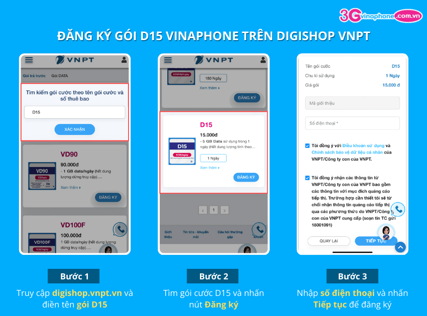 dang ky goi d15 vina tren digishop vnpt