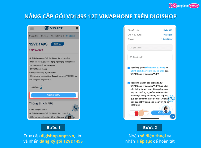 nang cap goi 12vd149s tren digishop