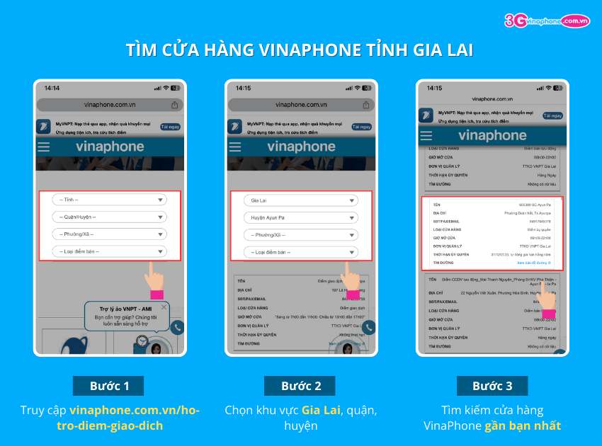 tim cua hang vina gia lai gan nhat