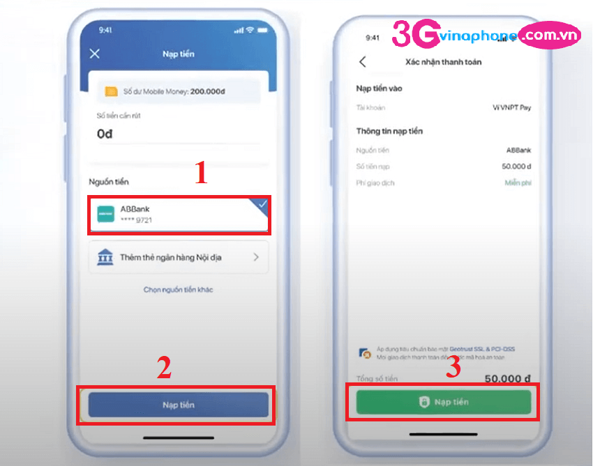 nap tien vao vnpt pay